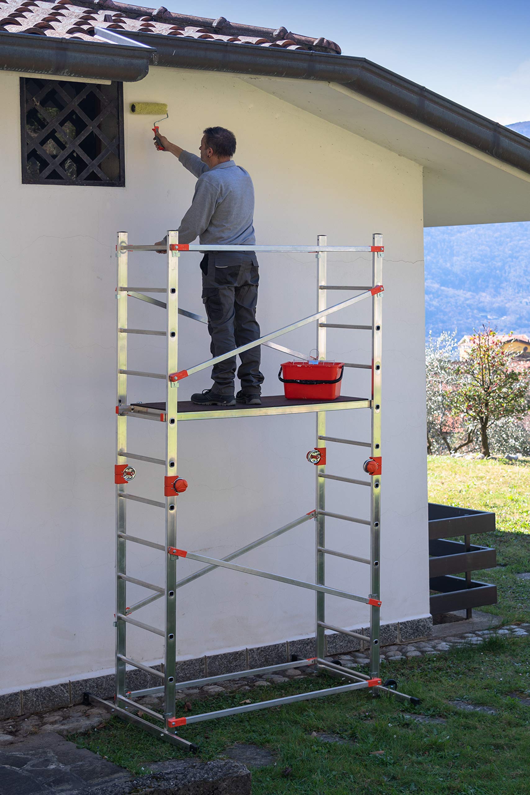 GIERRE FA200FL - Andamio doméstico combinado Fast & Lock 200 (399 cm)