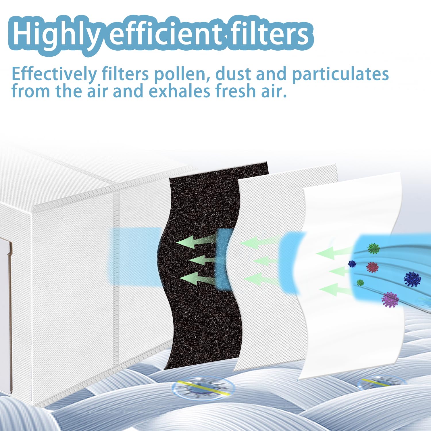 ACCESSOIRES DE ROBOT,kaki foncé--Sacs à poussière pour ECOVACS DEEBOT bronchomsettlement T10