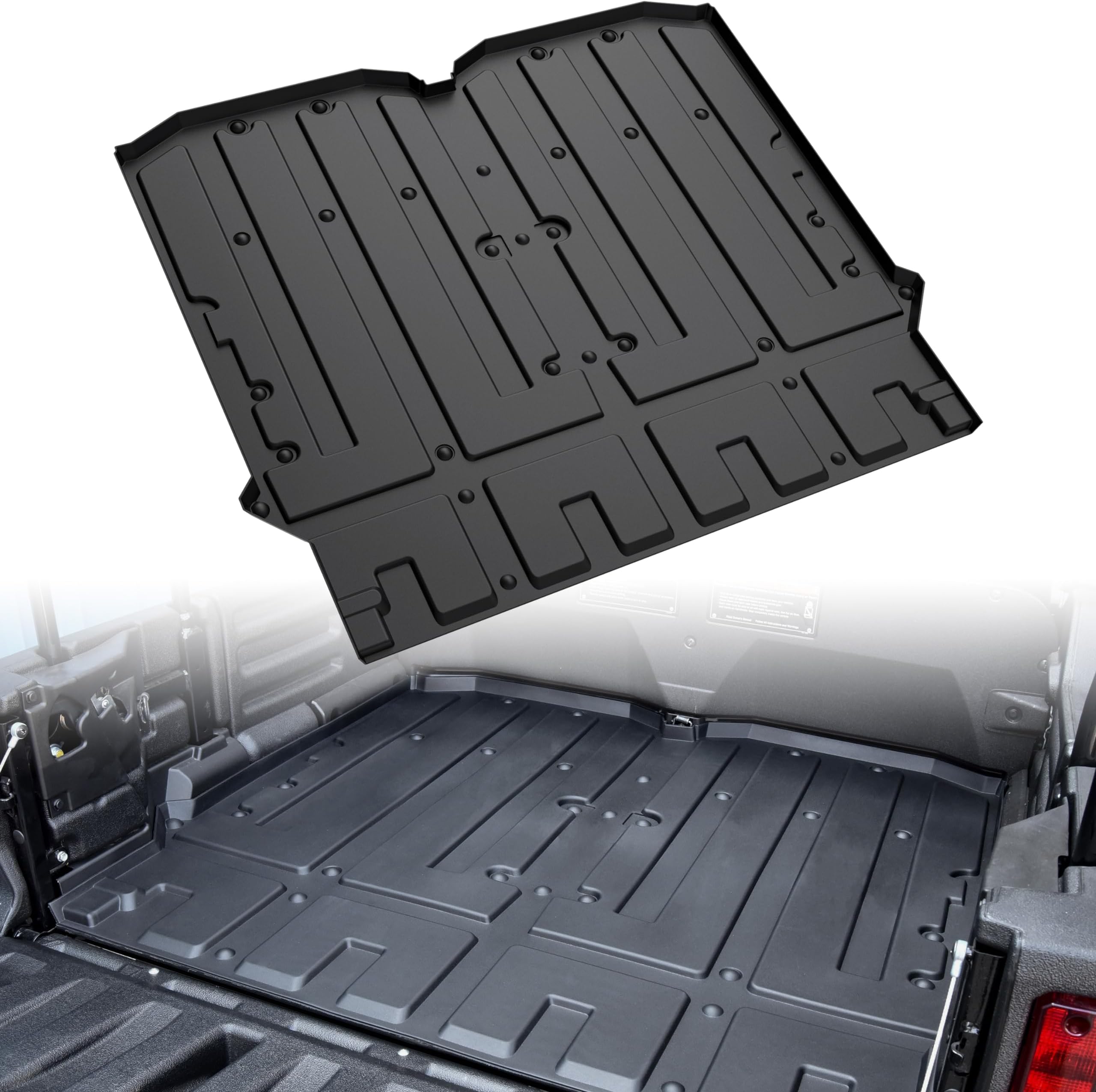 SAUTVS TPE Bed Mat Liners for Honda Pioneer 7004 20142024