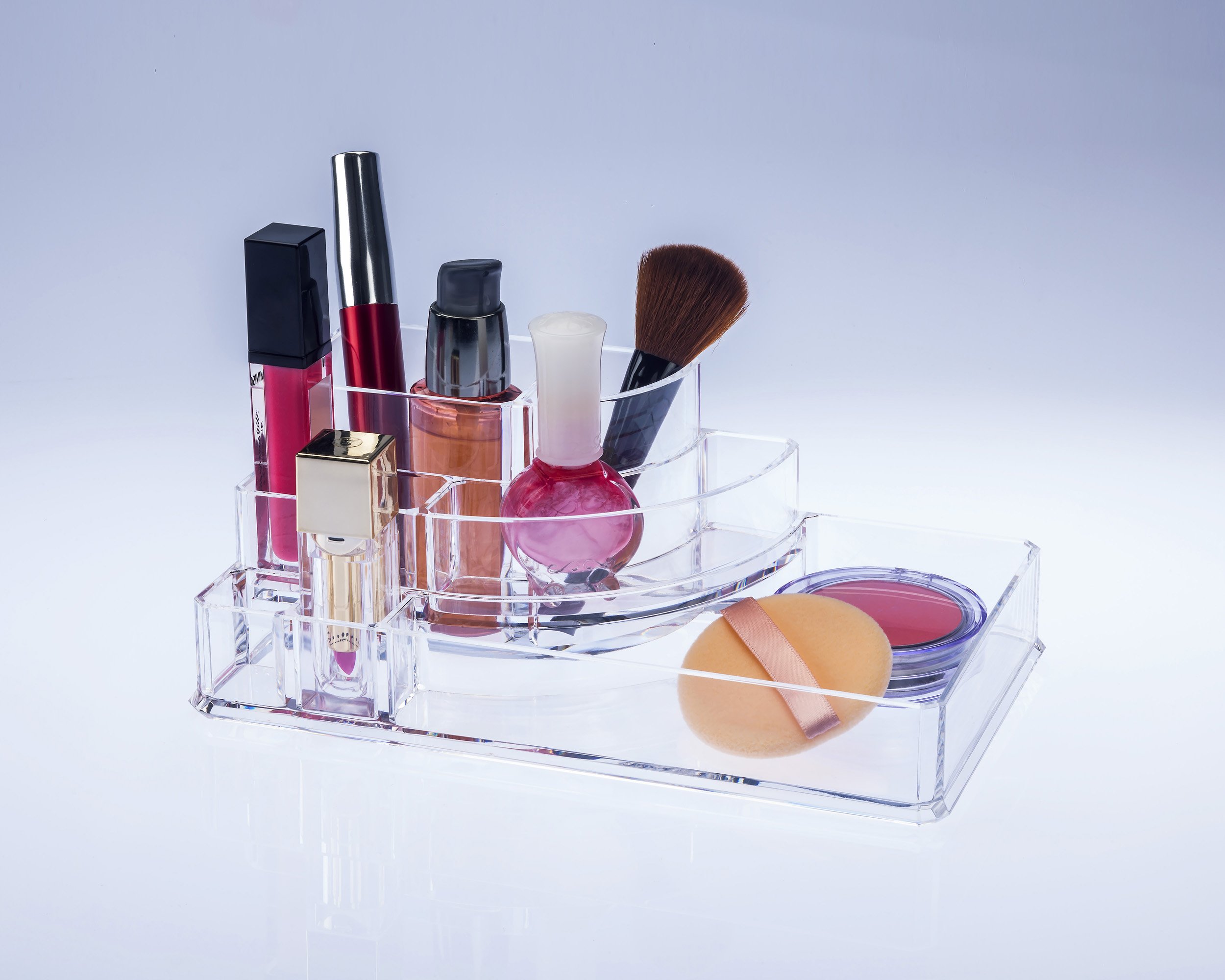 TrendyHomeGoods Clear Cosmetic Organizer