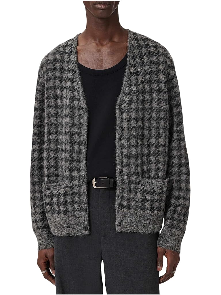 Gray AllSaints Zain Cardigan