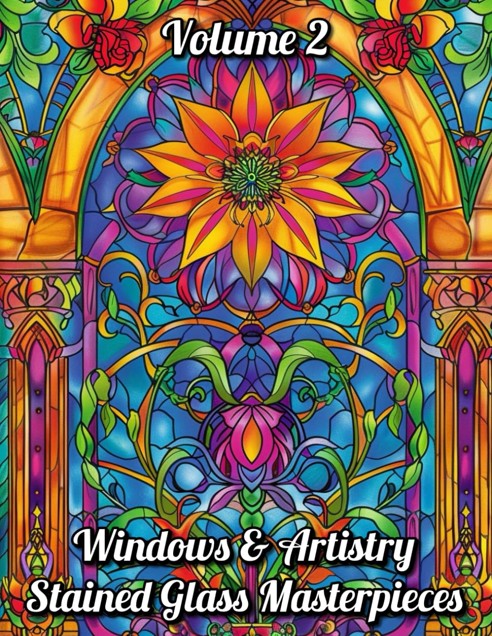 Windows and Artistry: Stained Glass Masterpieces - Volume 2