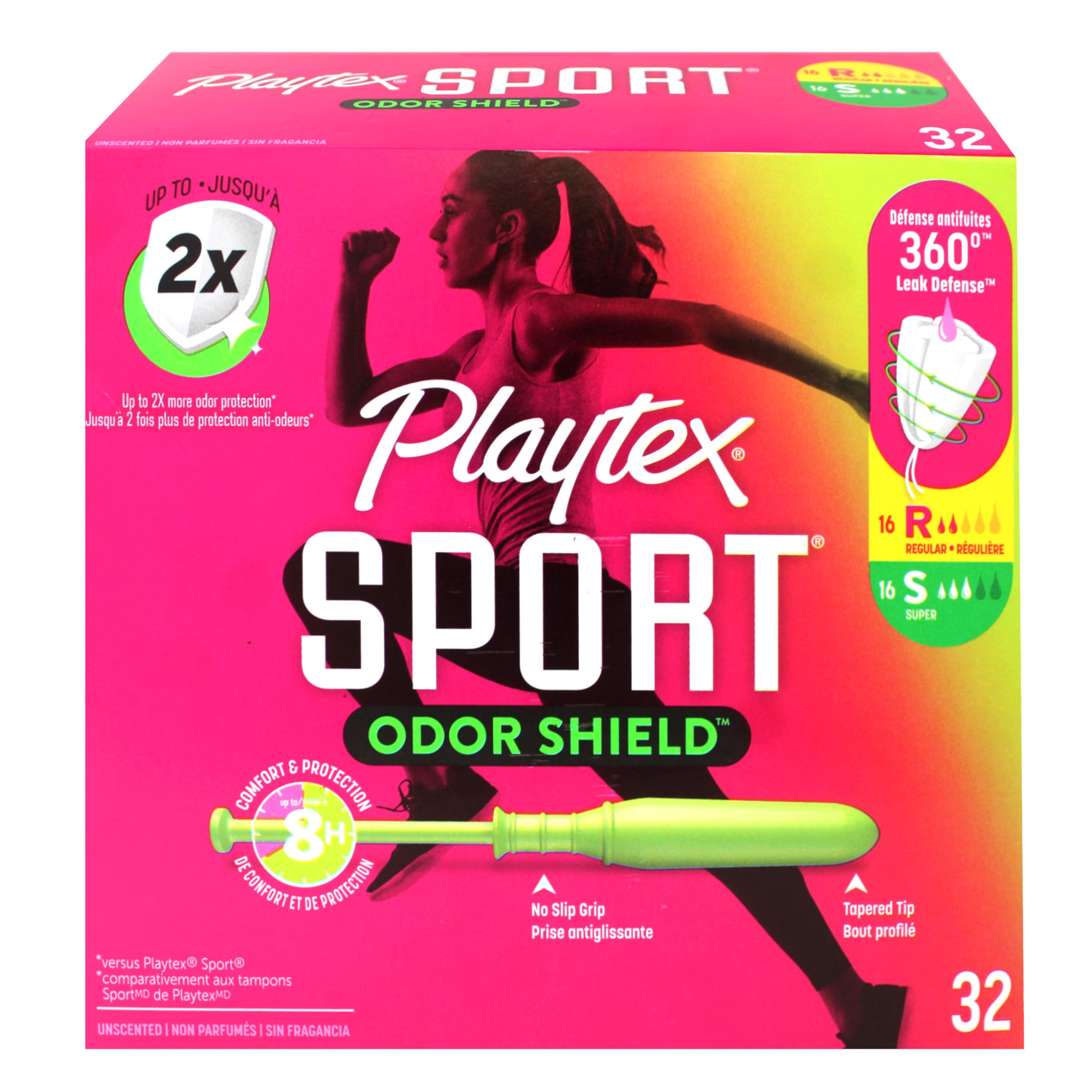 Playtex® Sport® Tampons, Multipack (Regular/Super Absorbency)