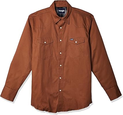 Wrangler men's flannel lined work shirt Clearance