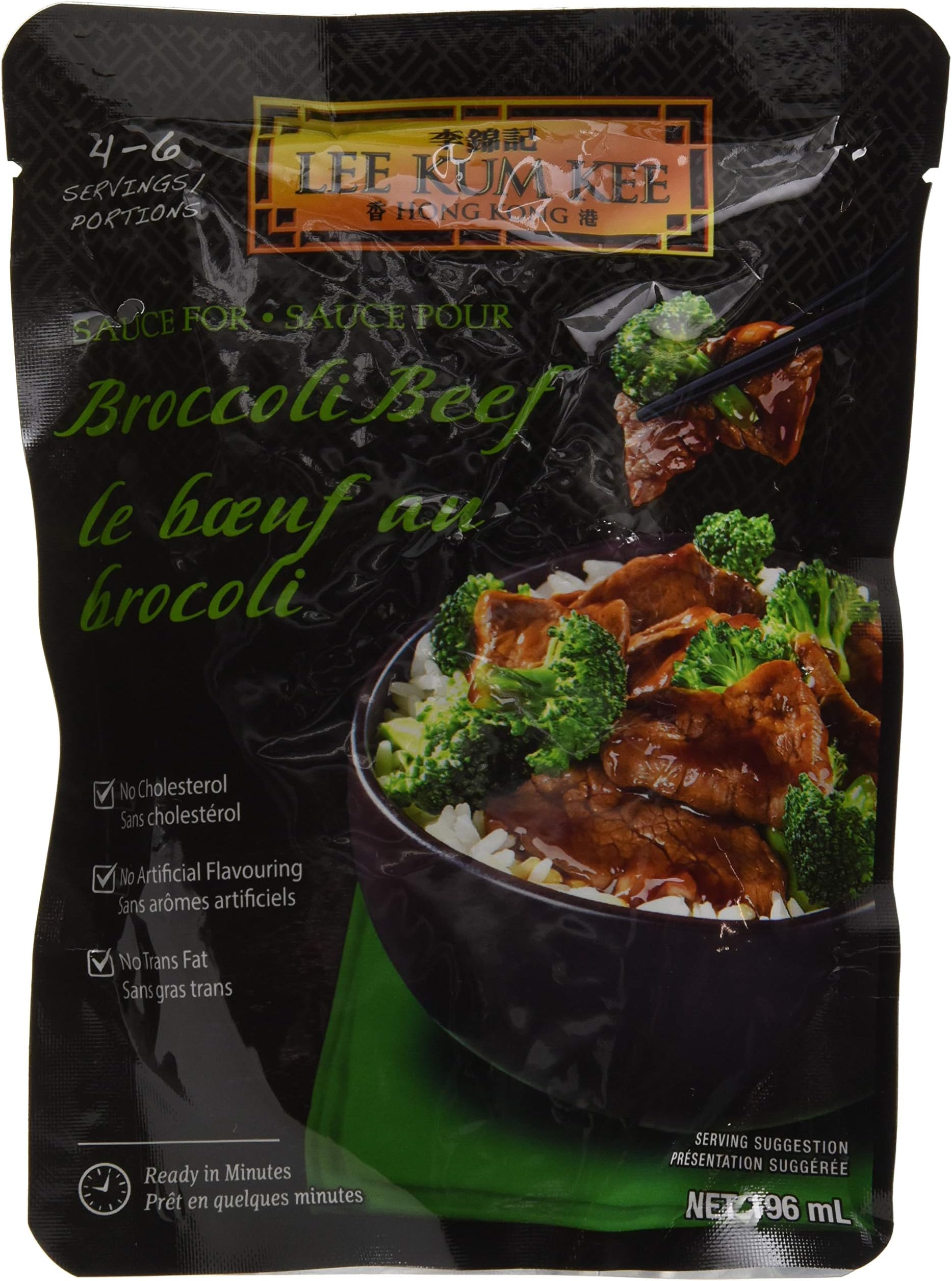 Lee Kum Kee Panda Brand Sauce For Broccoli Beef, 8 oz