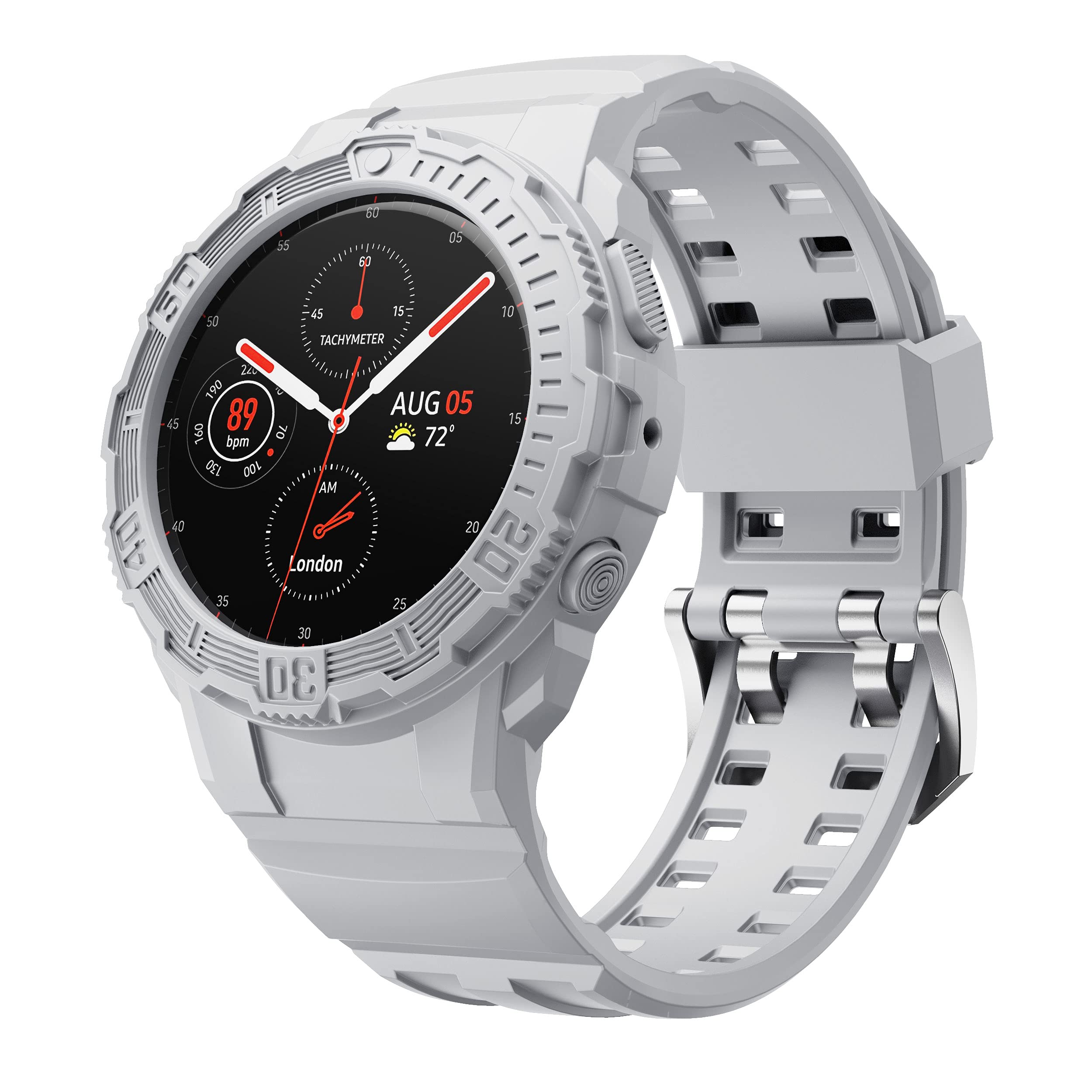 T-ENGINE Band Compatible with Galaxy Active 2 Watch Band 40mm, Rugged Protective Case with Band Easy Install for 40mm