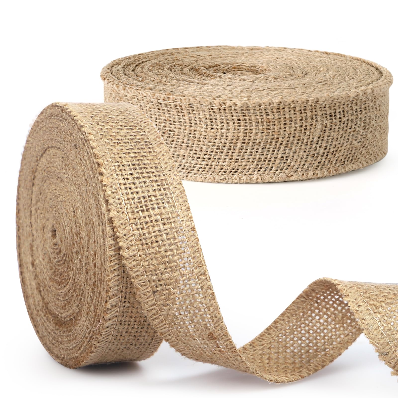 GXFCING Hessian Ribbon 25mm x 20 Meters - Image 4