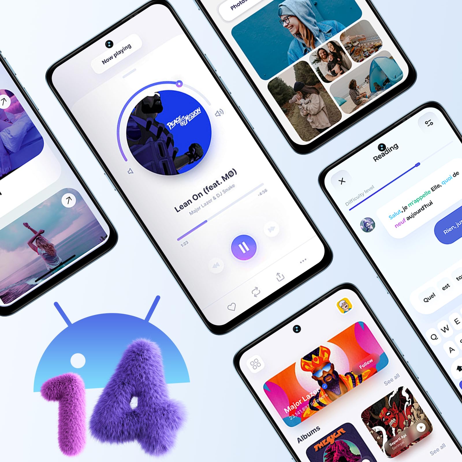UMIDIGI Note 100 5G Smartphone, Android 14 Telefono Cellulare, 6.8" HD+ 120Hz Cellulare, 16GB+256GB/TF 1TB, Dual SIM 5G Telefono Android, 50MP+16MP Telecamera/5000mAh/Face ID/GPS/OTG
