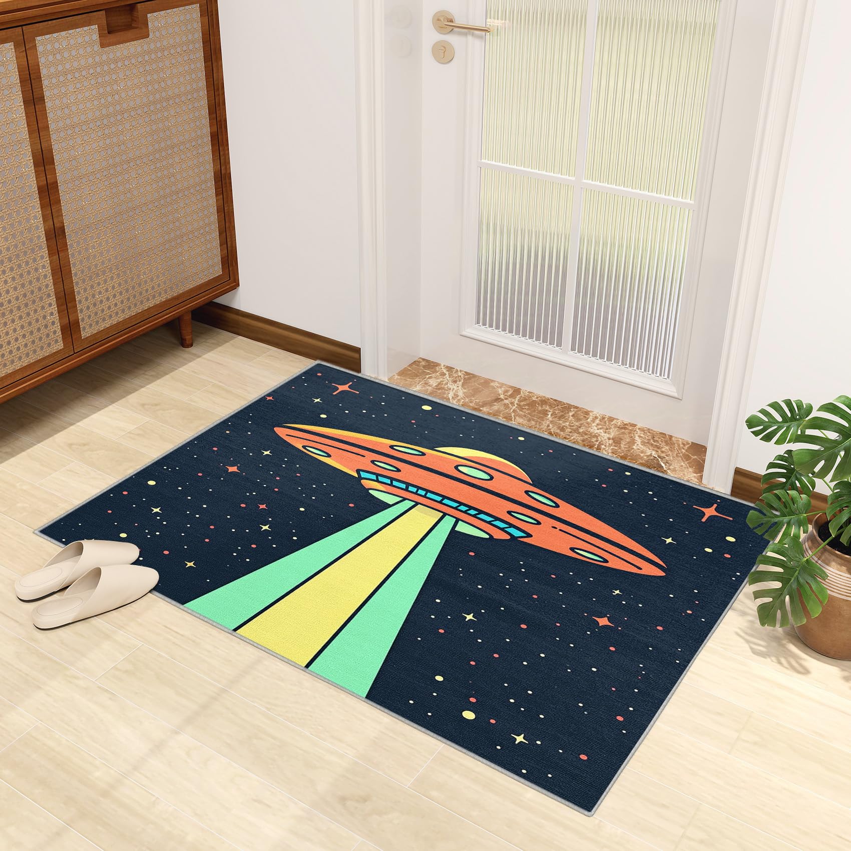 Amazon.com: Generic UFO Area Rug - 4x6 Rug - UFO Rug - Alien Cute