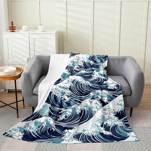 Miniatura 20 de Erosebridal Manta de arco iris para niñas, tamaño individual de 60 x 80, manta de sol y estrellas para niños y niños, manta de forro polar de nube