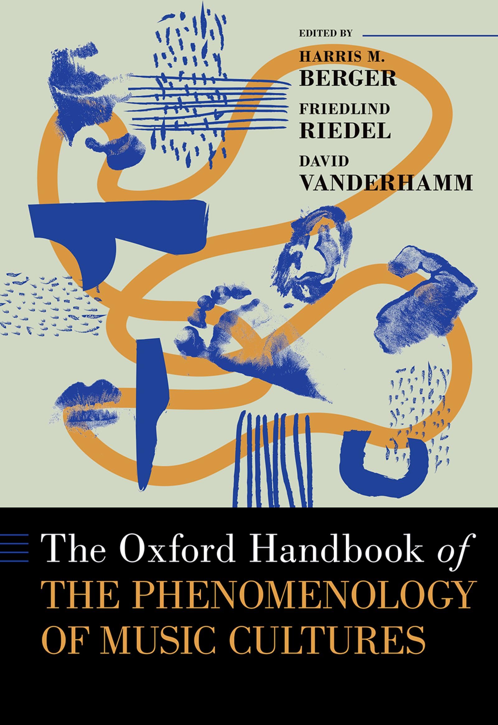 Phenomenology of Music Cultures Oxford Handbook lecture étude