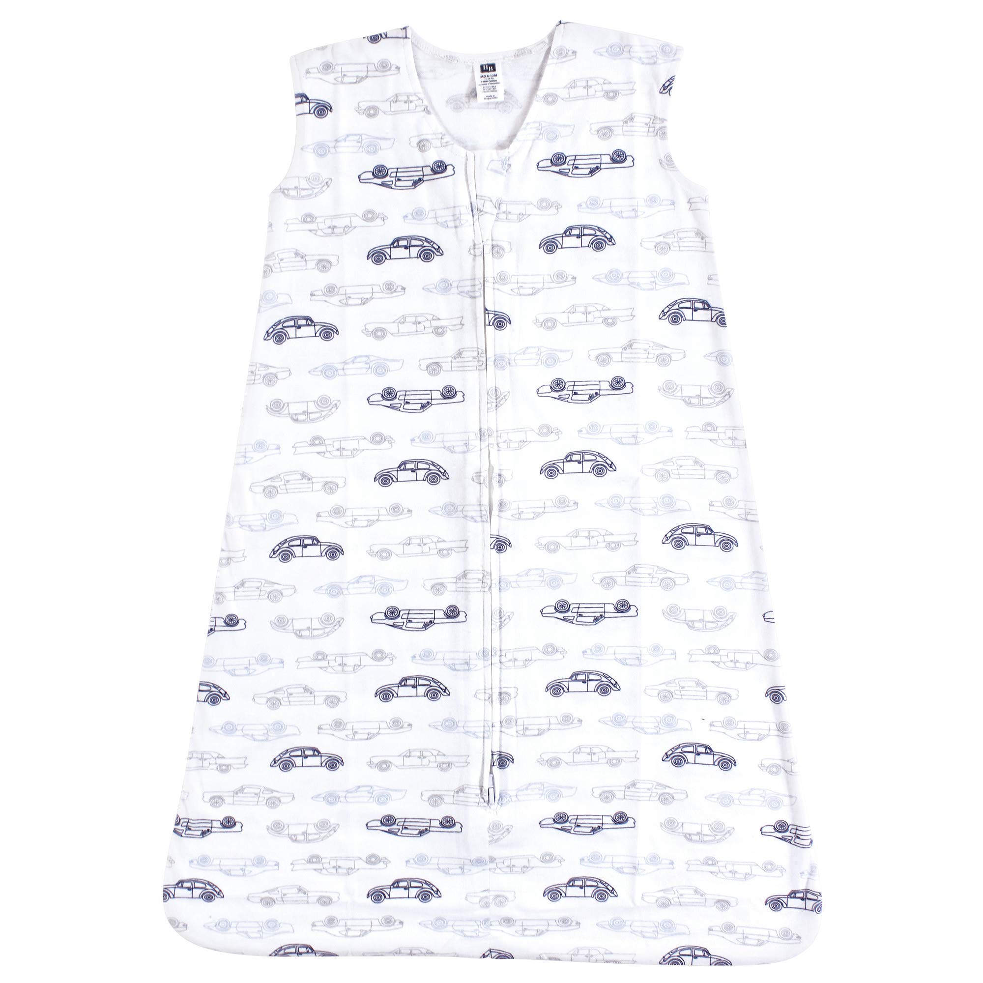 Hudson Baby Unisex BabyCotton Sleeveless Wearable Sleeping Bag, Sack, Blanket