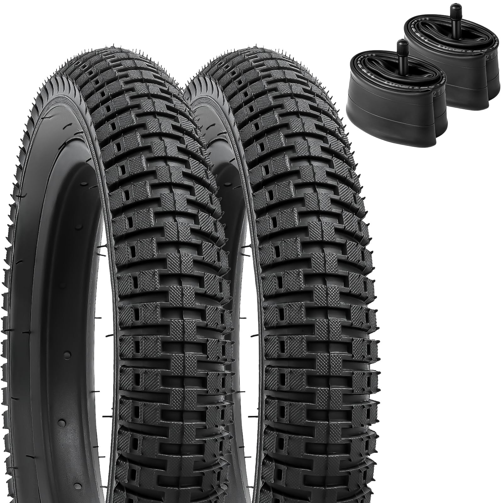 Amazon | YunSCM 2本セット,12 1/2x2 1/4 タイヤ,12 1/2x2 1/4 自転車 