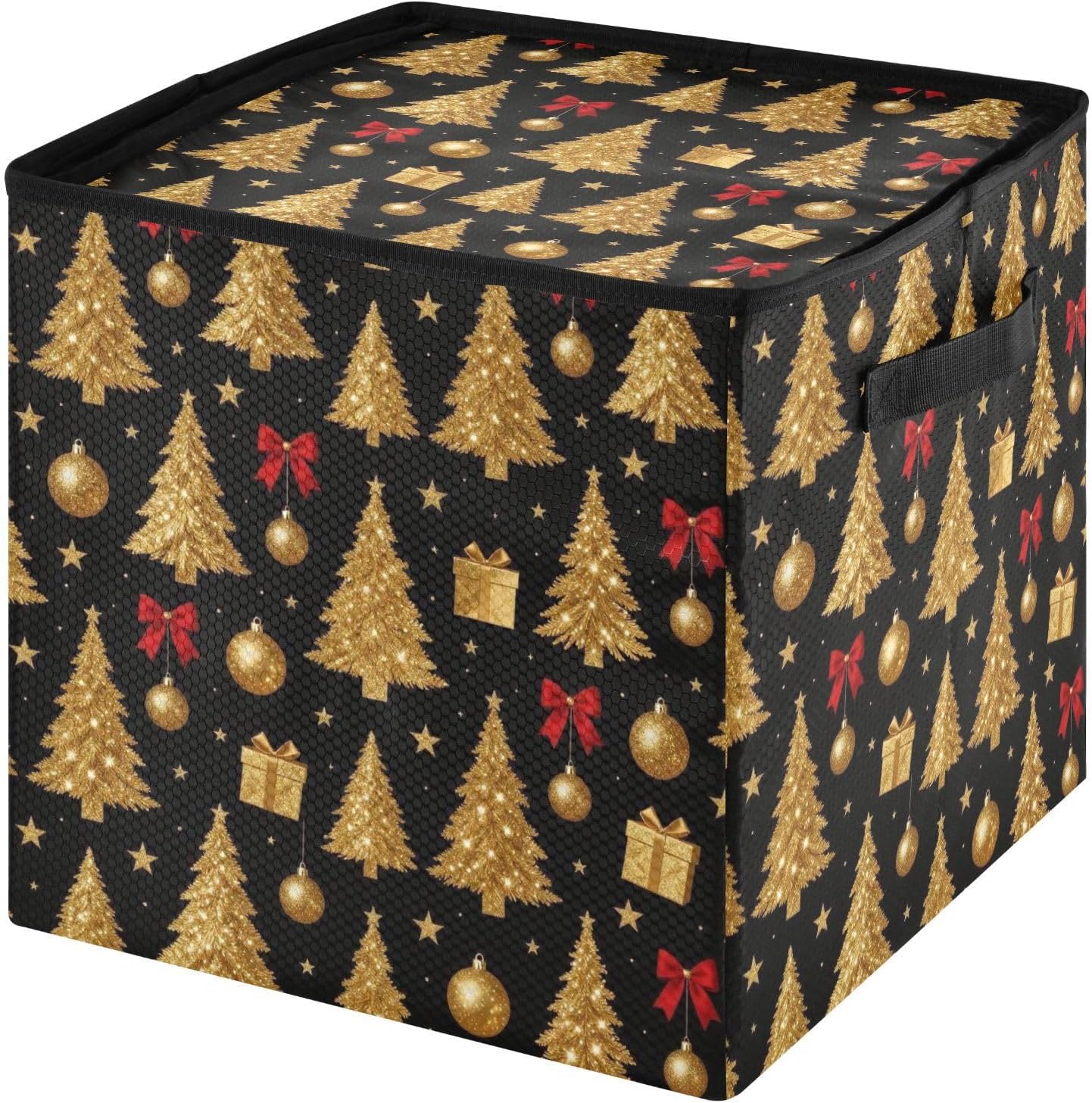 Holiday Decor Storage Container Water-Repellent with Portable Carry Handle