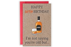 Funny 50th Birthday Gag Gifts for Women or Men