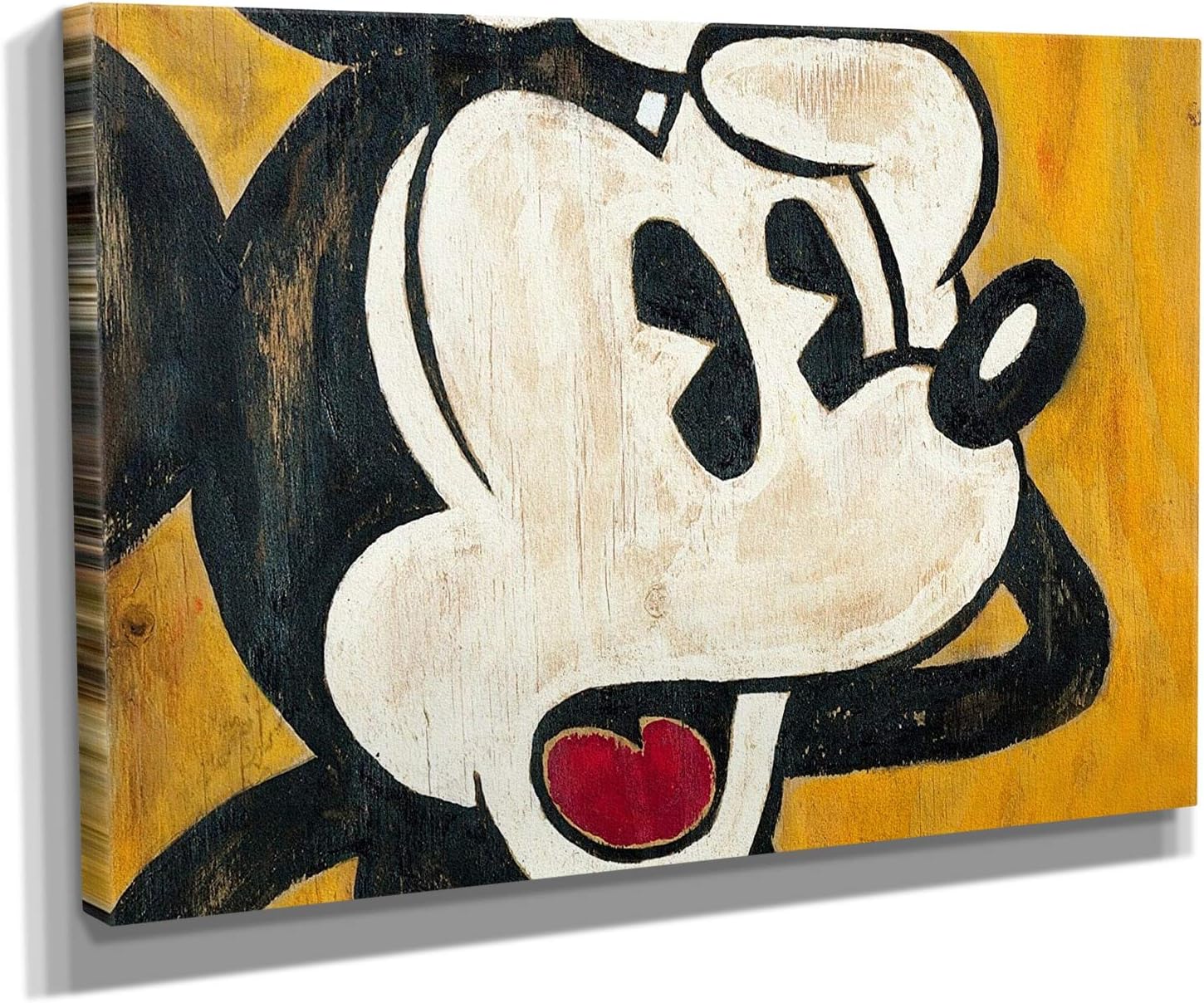 Vintage Cartoon Mouse Canvas Wall Art | Classic Animation Inspired Print | Retro Home Décor (5 Pieces Cinema)