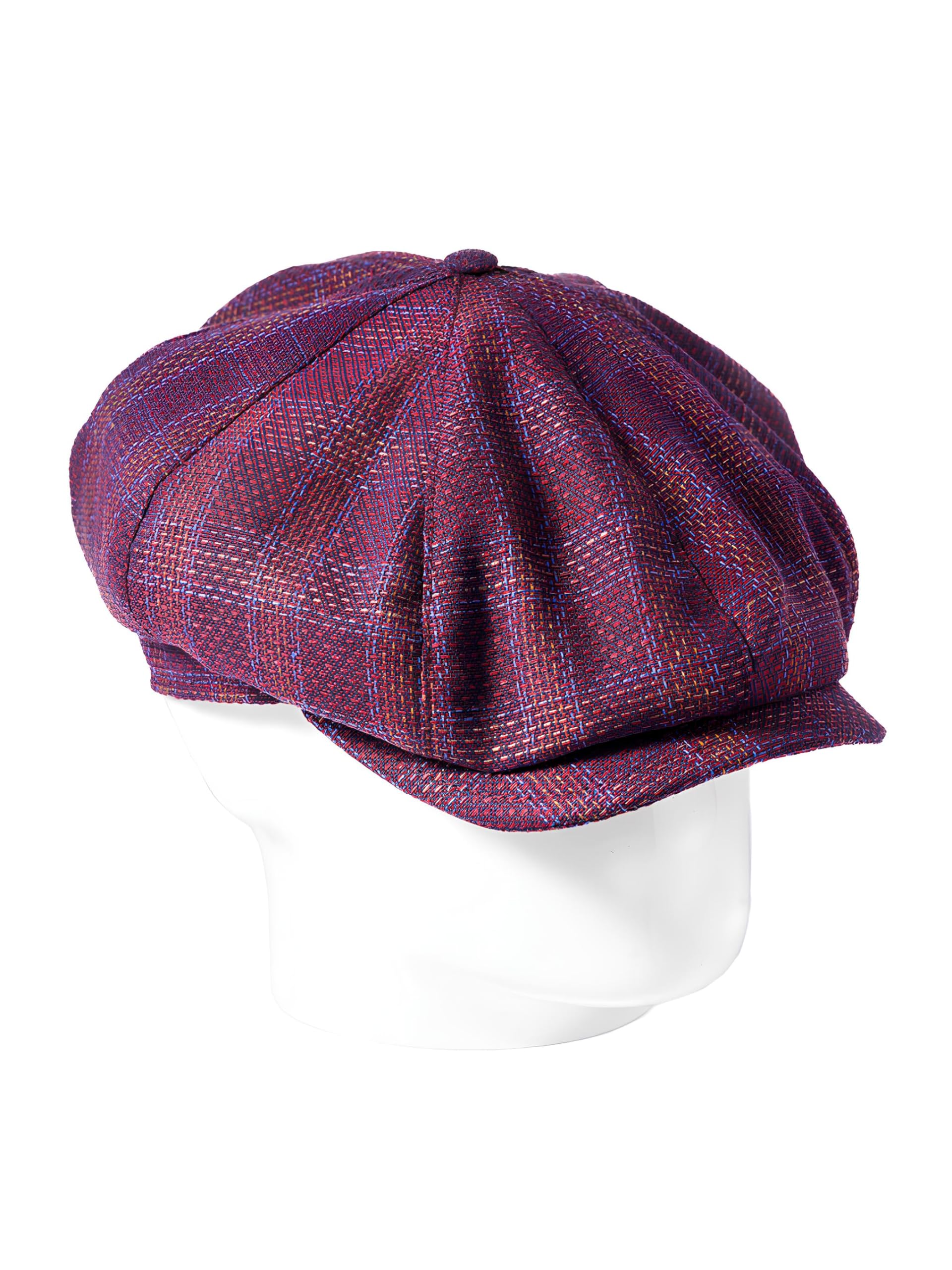 Gorra Newsboy de Lino para Hombre y Niño - Estilo Vintage - Verano
