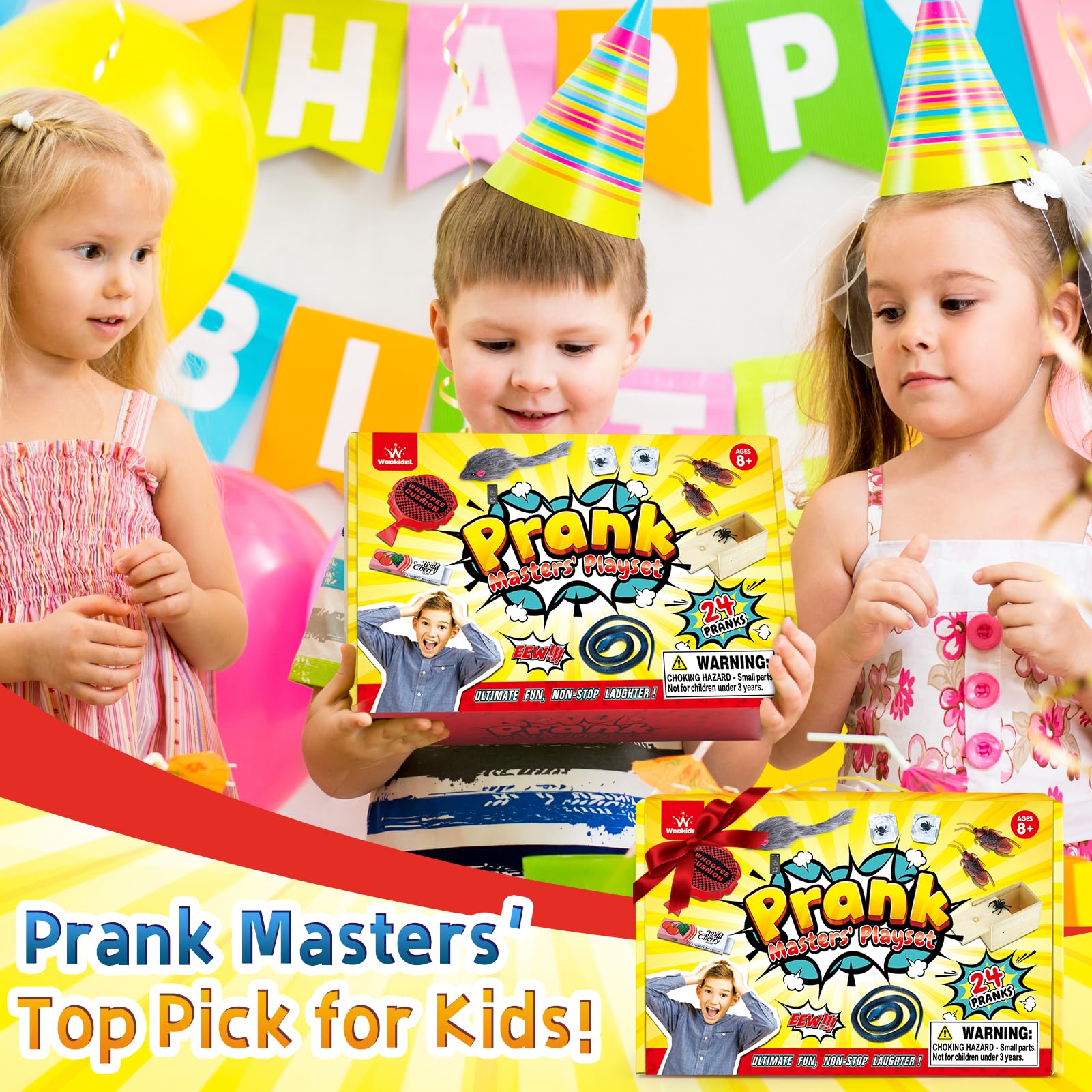 Prank Stuff - 35 Pranks for Kids & Adults, April Fools, Halloween