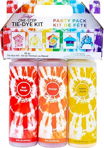 Tulip One-Step Tie-Dye Kit Extra Large Block Party 16 oz