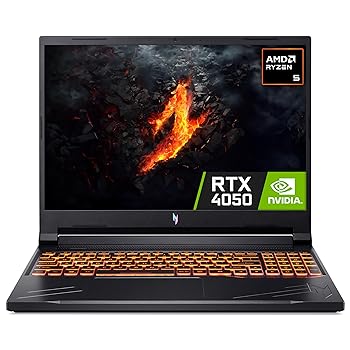 Acer Nitro V 16 ANV16-41 Gaming Laptop AMD Ryzen 5 8645HS, Black