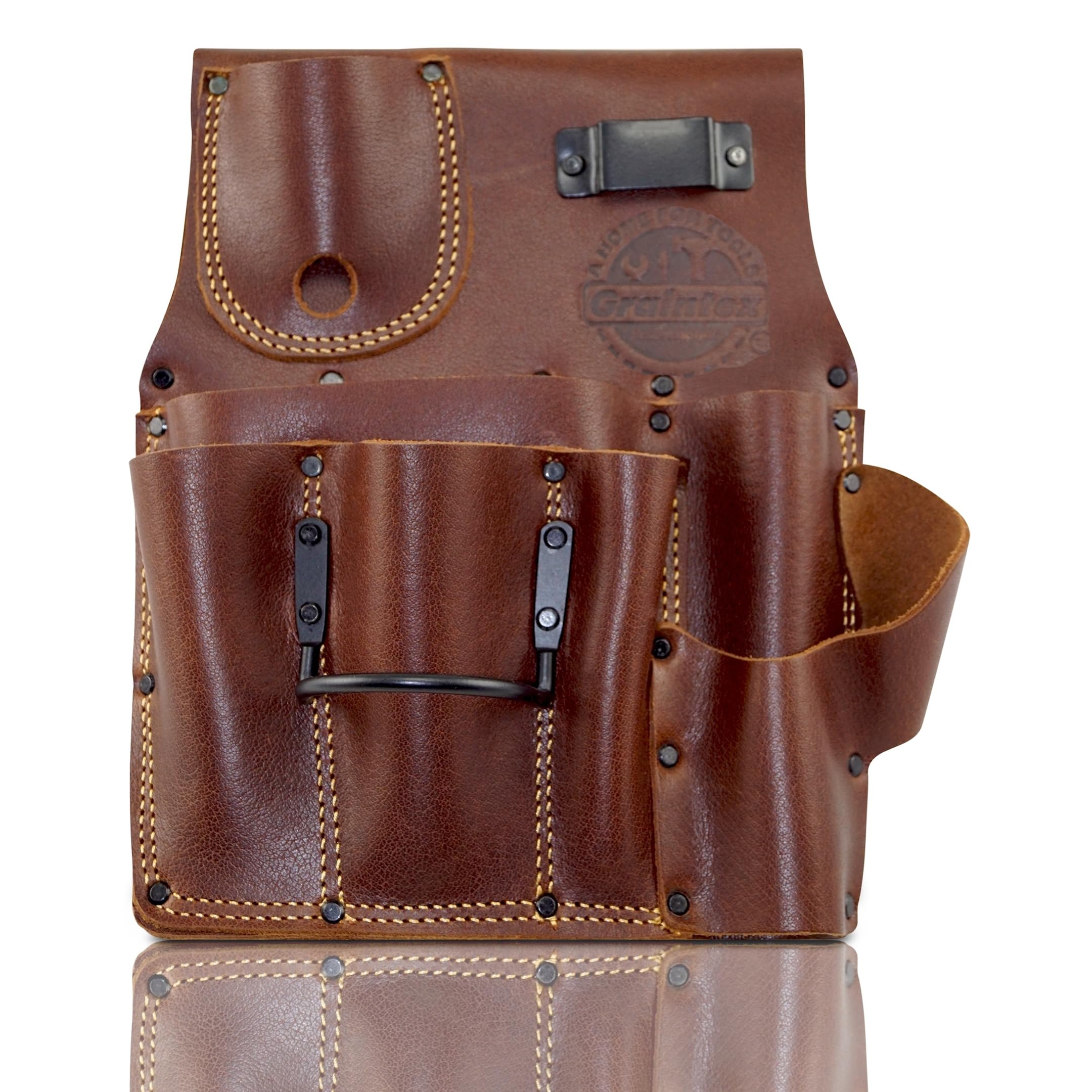 Graintex AS2588 Ambassador Series etui z płyt gipsowo-kartonowych dla leworęcznych górny licowa skóra