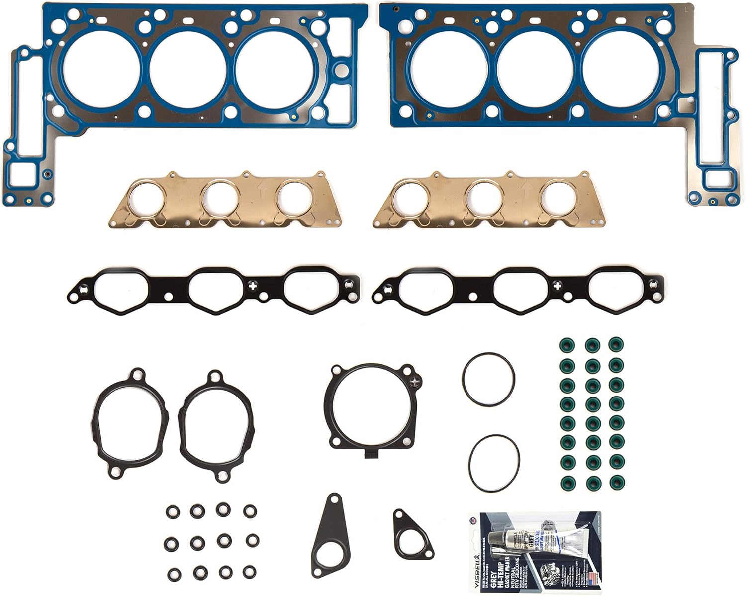 Evergreen HS9335 Head Gasket Set Fit 05-13 Mercedes E350 C350 R350 ML350 3.5L DOHC