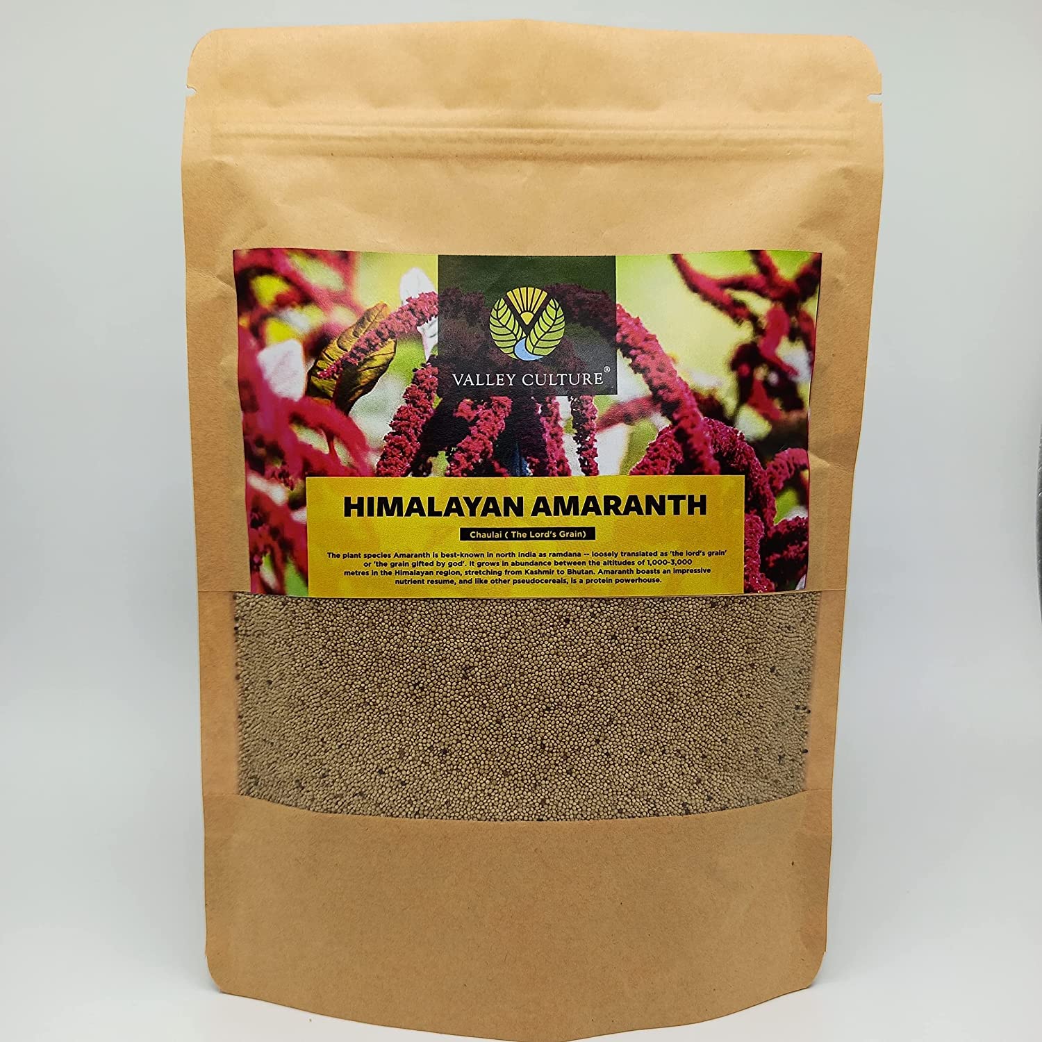 Valley Culture Himalayan Amaranth Chaulai Pack of 2-500 gms each, Healthy & Nutritious Rajgira Seed, Unpolished Millets Rich in Fiber & Protein, Nutritious Blend of Sprout & Gluten Free Grain (B0B8STNS2T) Amazon Price History, Amazon Price Tracker
