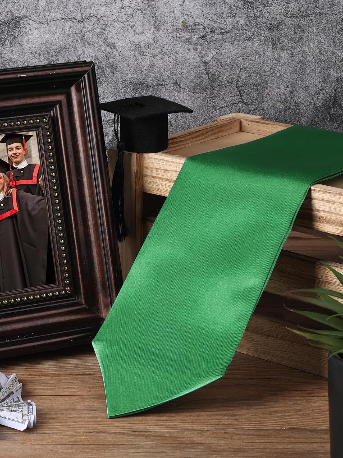 CORVIDA 24 Pcs Graduation Stoles Bulk,Plain 70 Inch Blank Sash for DIY,School College University Ceremony,Honor Stole