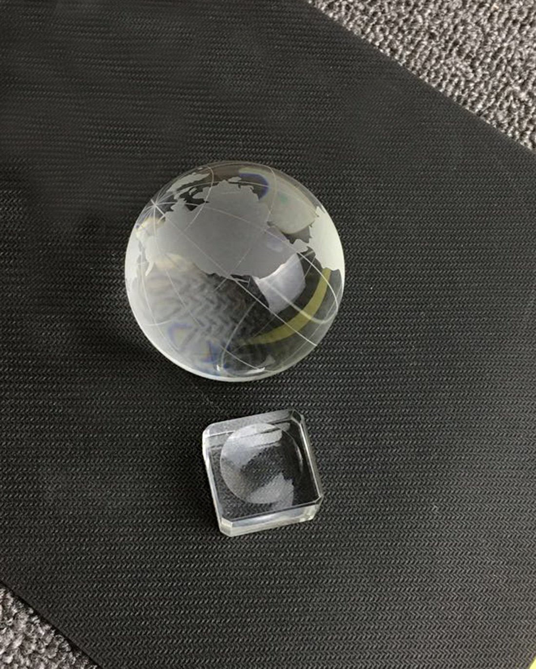 Amazon.co.jp: Waltz&F クリア地球の水晶玉 クリスタルボール