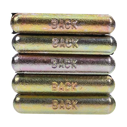 Miniatura 4 de JZGRDN Flexpins 6737326 - Paquete de 5 unidades compatibles con retroexcavadora estilo Bobcat, mini excavadora, dientes de cucharón para