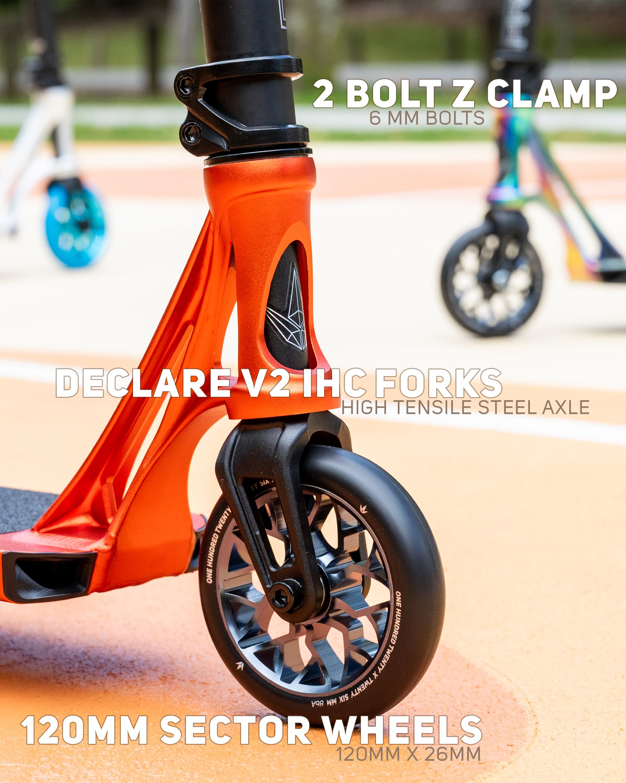Envy Scooters Prodigy X Pro Trottinette haute performance fabriquée à partir de pièces de niveau professionnel - Trottinette freestyle parfaite pour tous les niveaux de compétence
