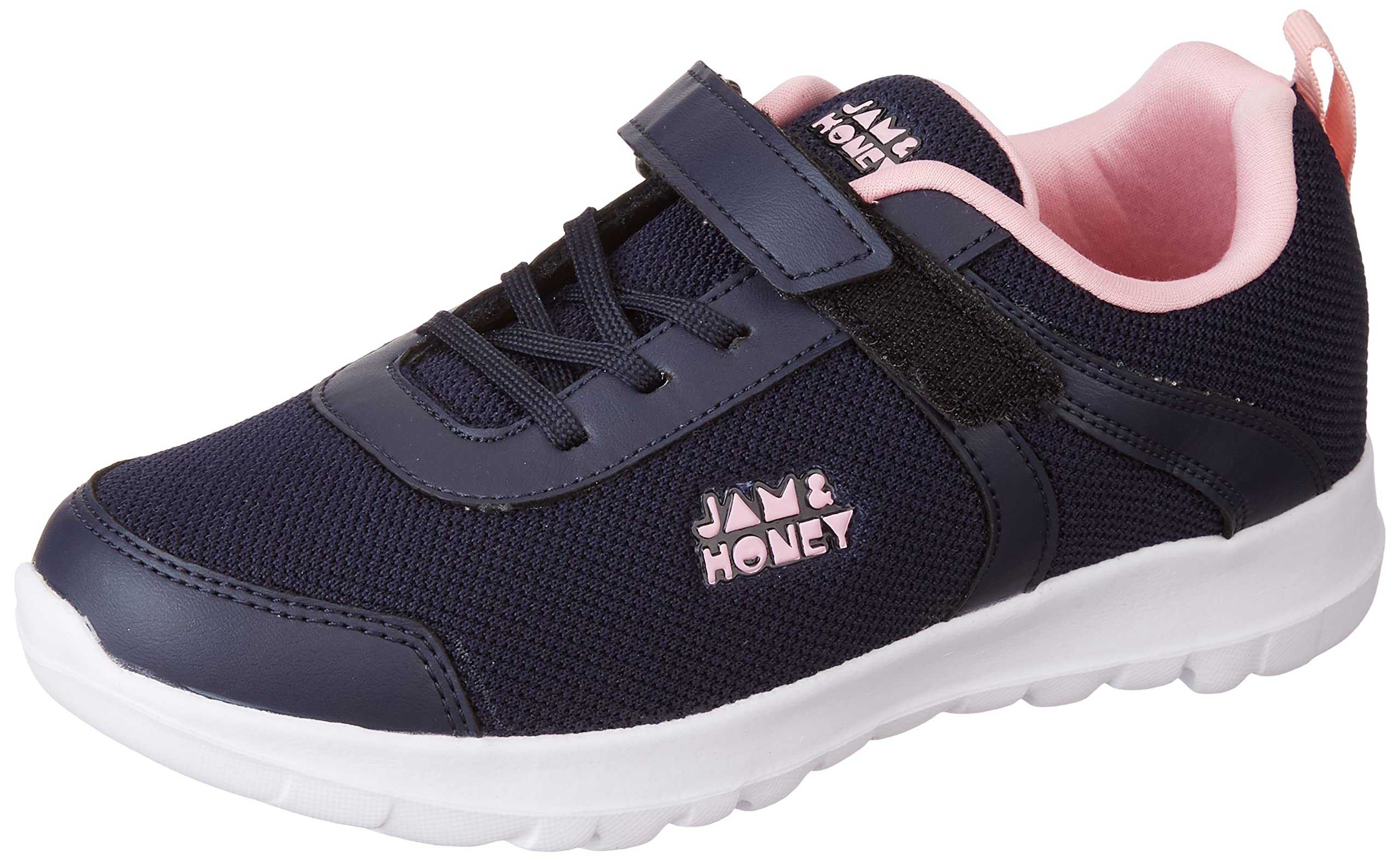 Amazon Brand - Jam & Honey Unisex Kids Dynamo Navy Sneaker_4 UK (SS21-JH-11) (B091YM9WT6) Amazon Price History, Amazon Price Tracker