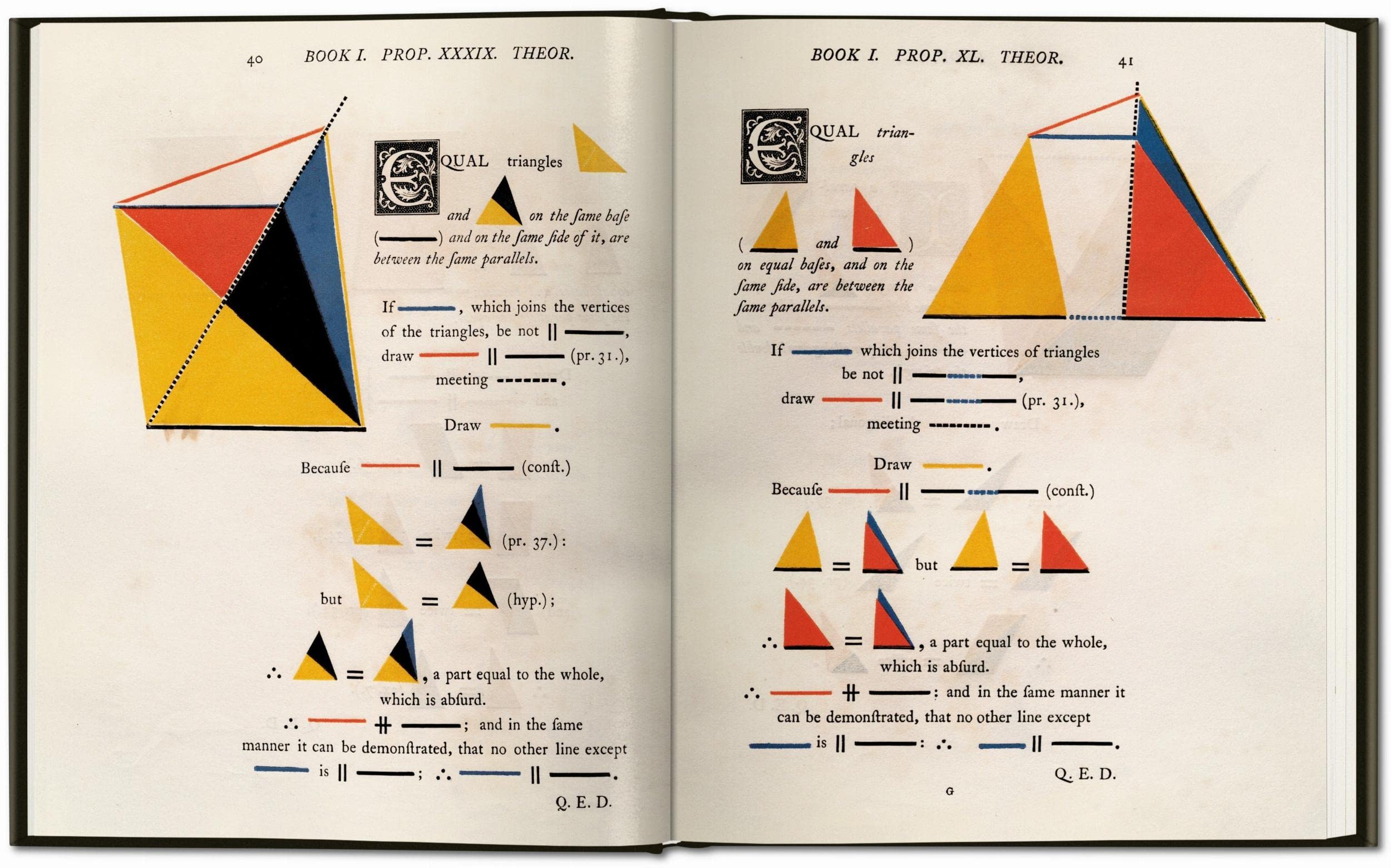 Oliver Byrne: The First Six Books of the Elements of Euclid