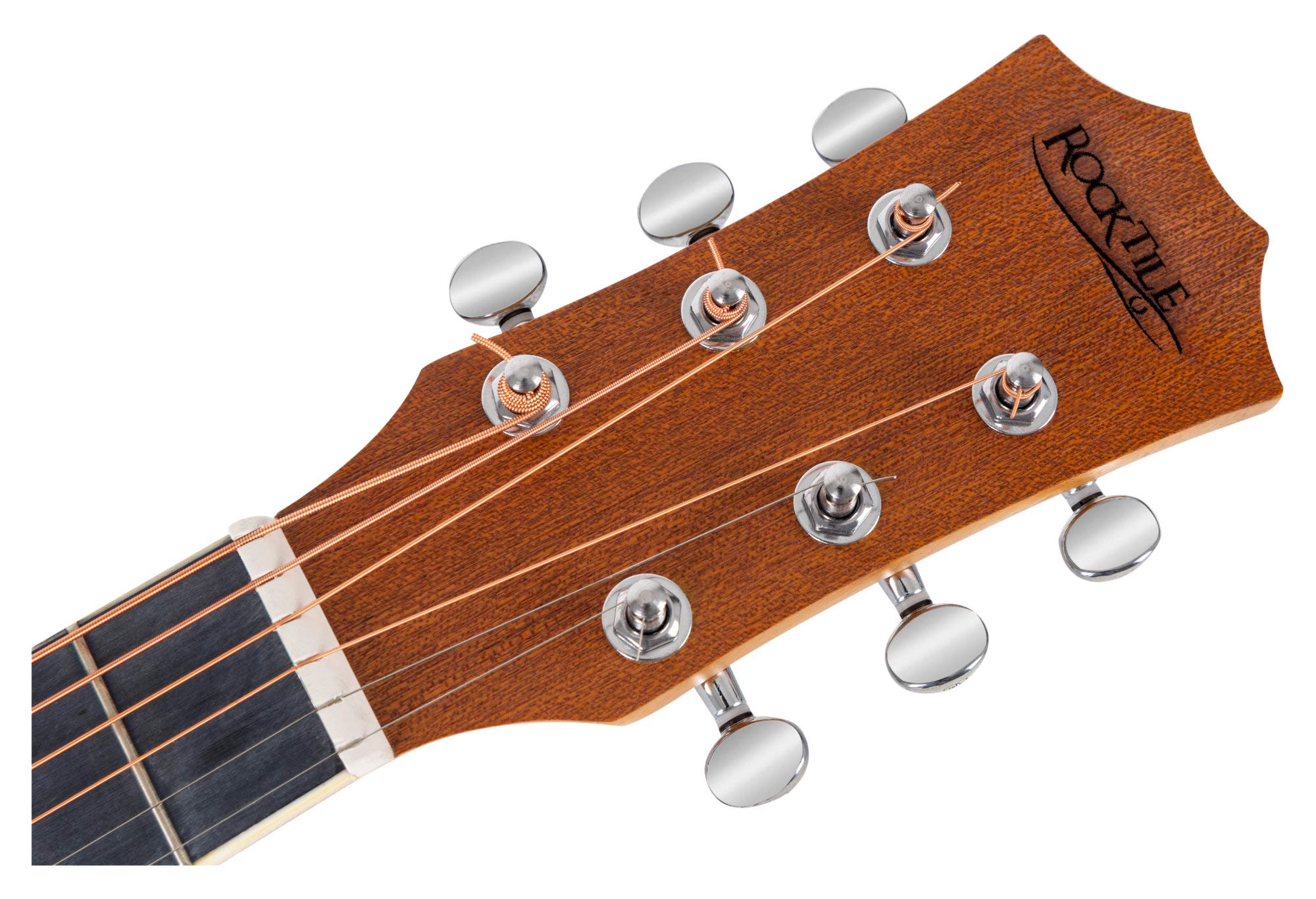 Rocktile G-10 NT Guitarlele Natur - Chitarra Western da Viaggio, Cedro, Mogano, 51 cm