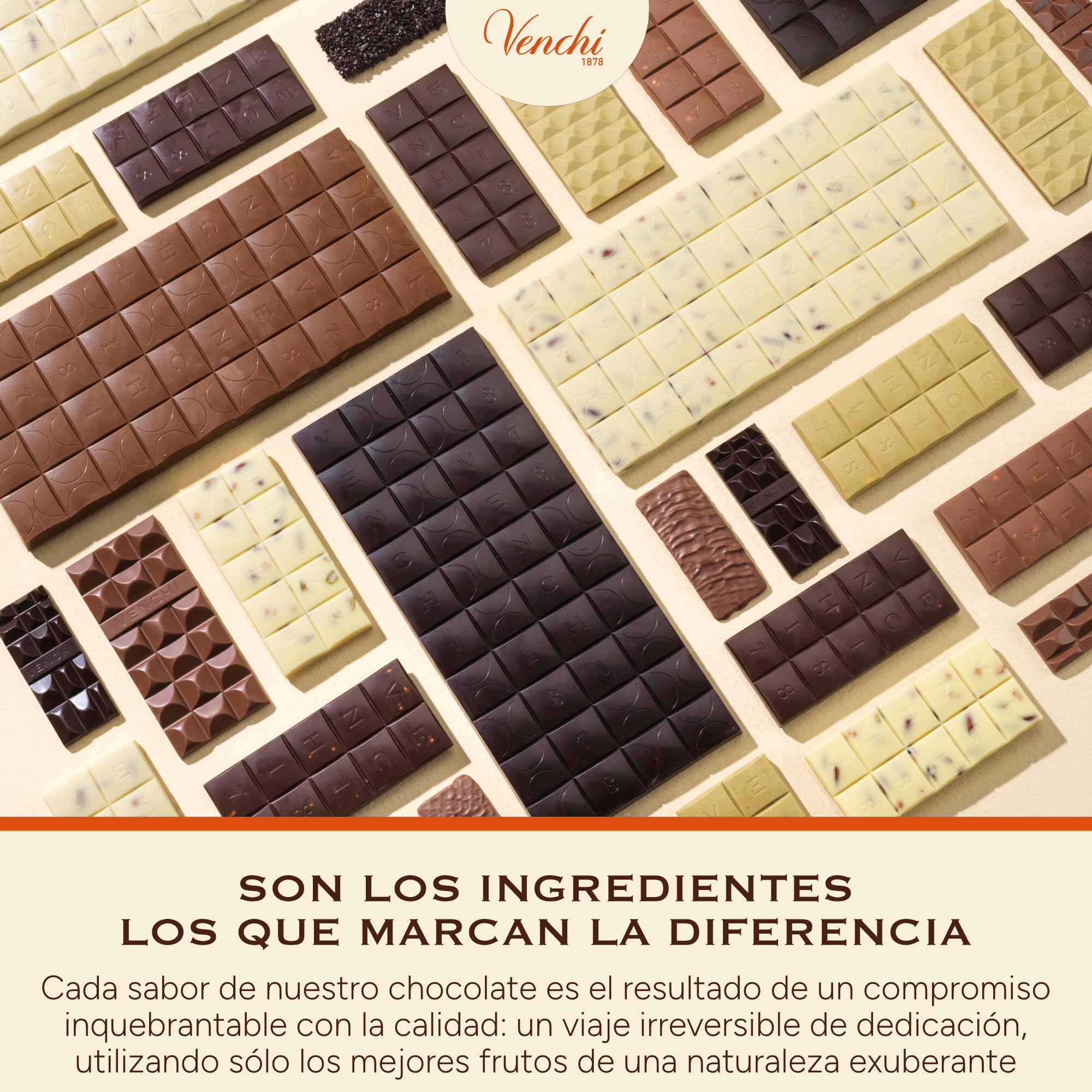 Venchi Tableta de Chocolate Pistacho Gourmet 95 g Sin Gluten