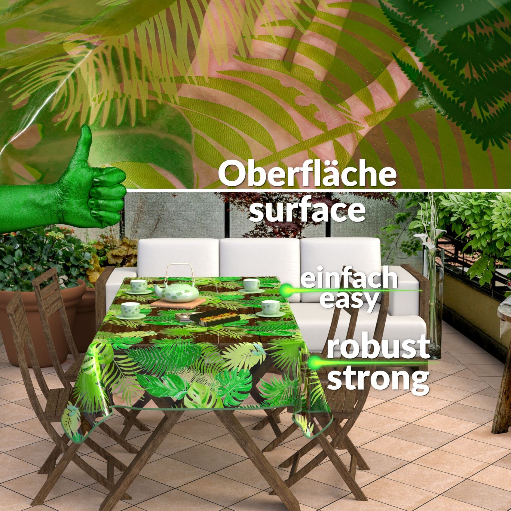 Tafelbeschermer Glashelder 100 x 250 cm, 1,7 mm Dikte, 100% Transparant, Gemakkelijk Schoon te Maken en Waterdicht, Transparante Tafelkleed, Tafelbeschermer, Hoge Kwaliteit, Tafelzeil