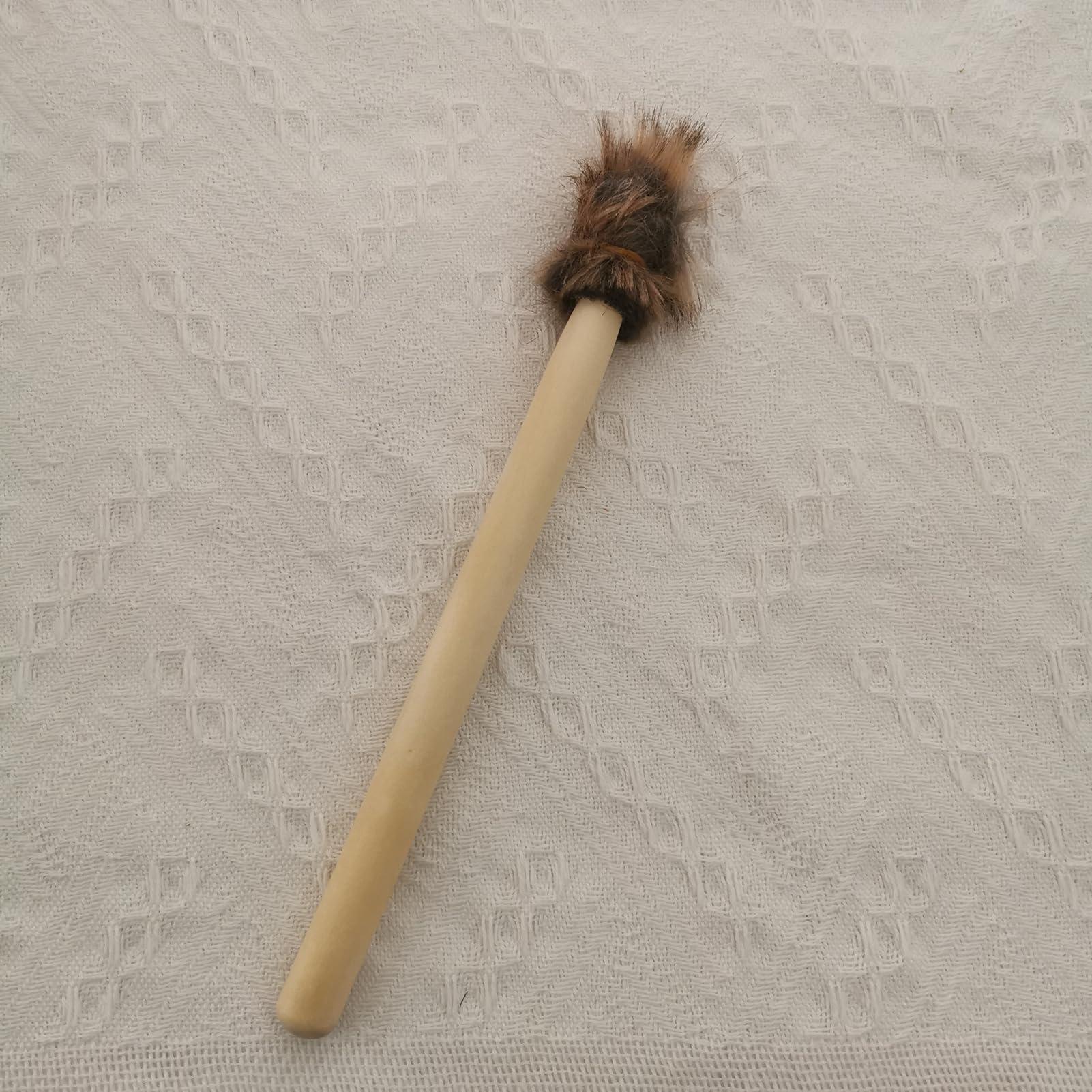 Schamanentrommel mit Drumstick, Göttin, spirituelle Musik, Baum-des-Lebens-Dekoration, handgefertigt, schamanische Trommel, Symbol der sibirischen Trommelgeist-Musik für Zuhause, 25 x 5 cm