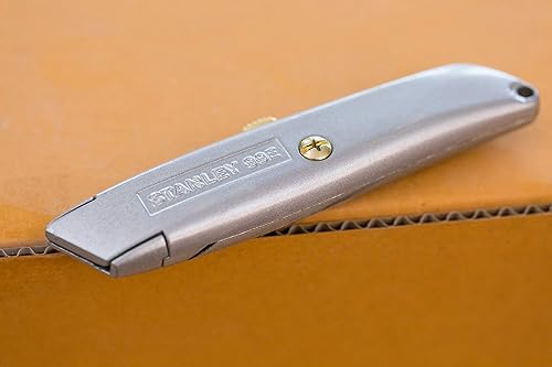 Miniatura 3 de Stanley 10-099 - Cuchillo utilitario retráctil clásico 99 de 6 pulgadas paquete de 2