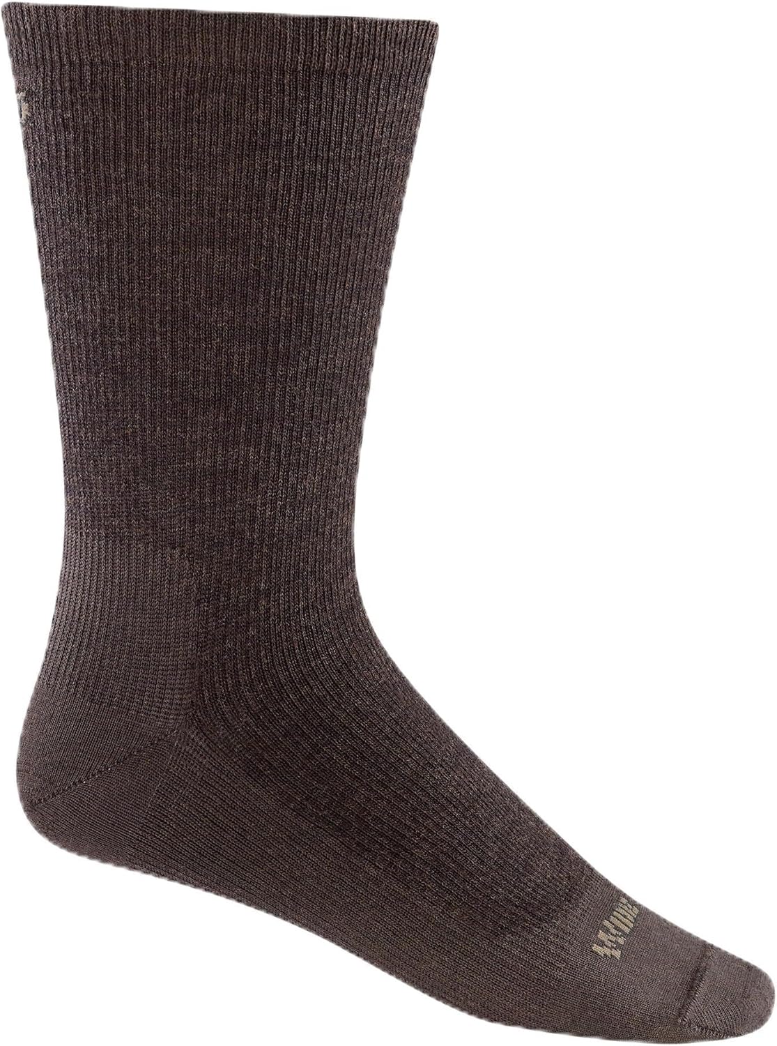 Wide Open Crew Socks for Men Merino Wool Lightweight Solid Style 9012