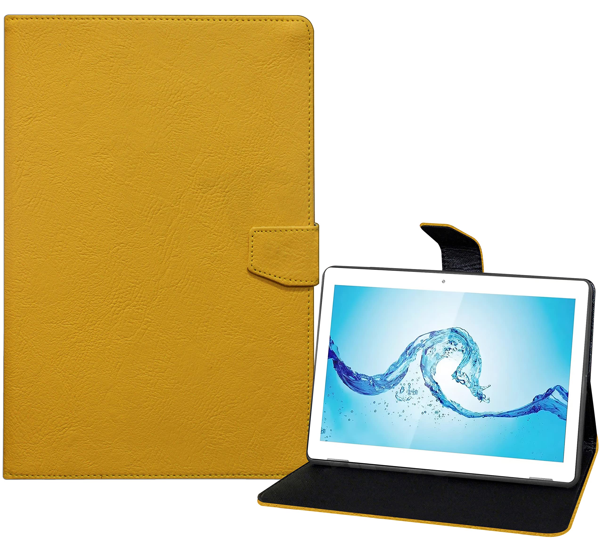 TGK Plain Design Leather Flip Stand Case Cover for Acer One 10 T8-129L Tablet 10.1 Inch (Yellow) (B0B68W4JRT) Amazon Price History, Amazon Price Tracker