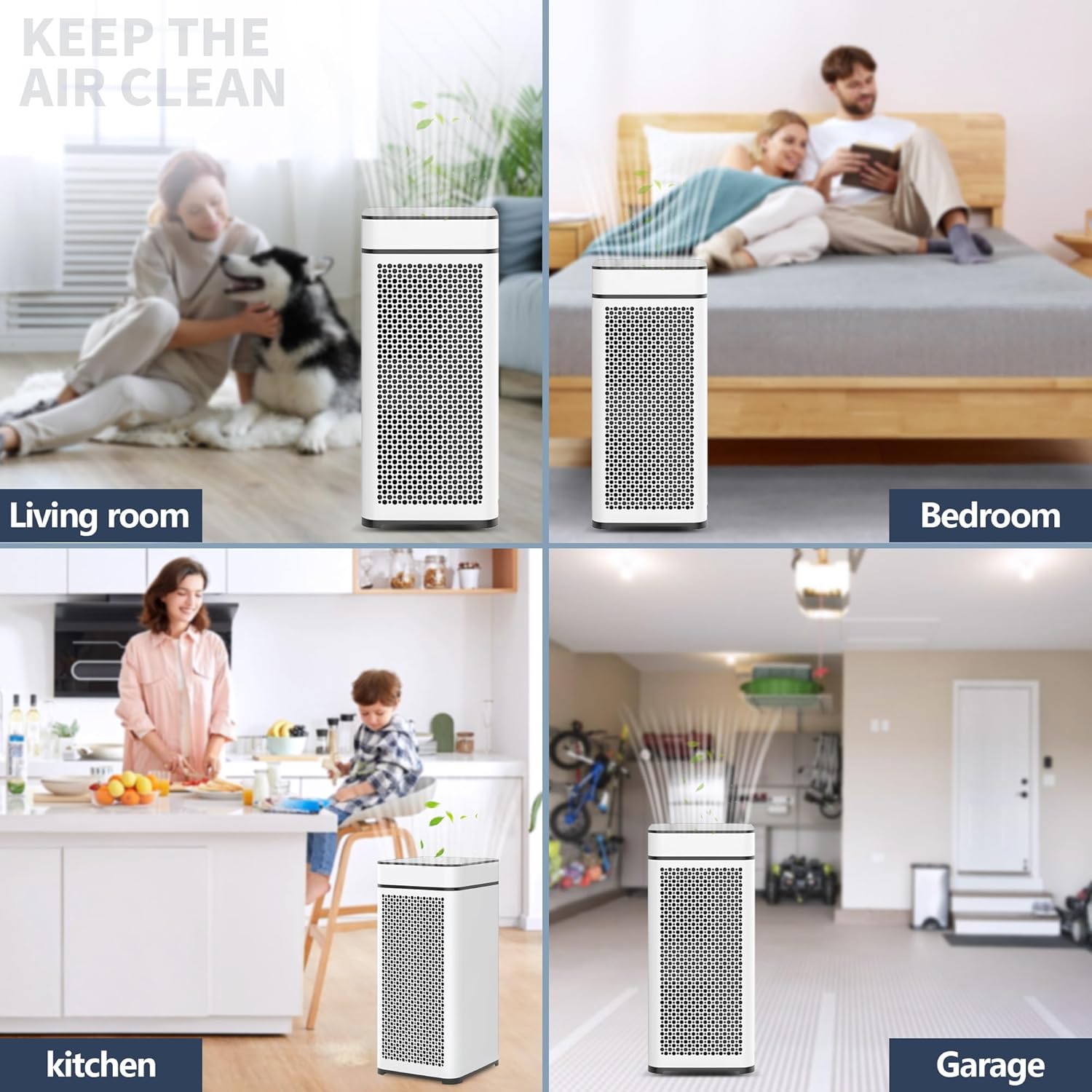 MA-40 Replacement Filter Compatible with Medify MA-40 Air Purifier, 3-in-1 High-Efficiency HEPA and Activated Carbon Pre-Filter for MA40 MA40W MA40B Air Filter Replace, 2 Pack - Image 4