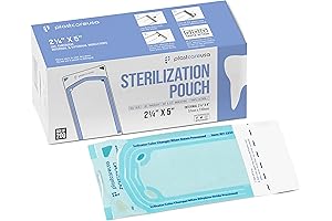 400 2.25 x 4 Inch Autoclave Pouches for Cleaning Tools