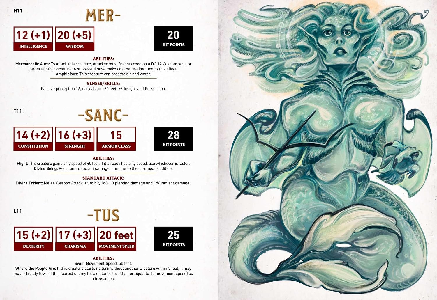 The Düngeonmeister Random Monster Generator: A Mix-and-Match RPG Flipbook (Düngeonmeister Series)