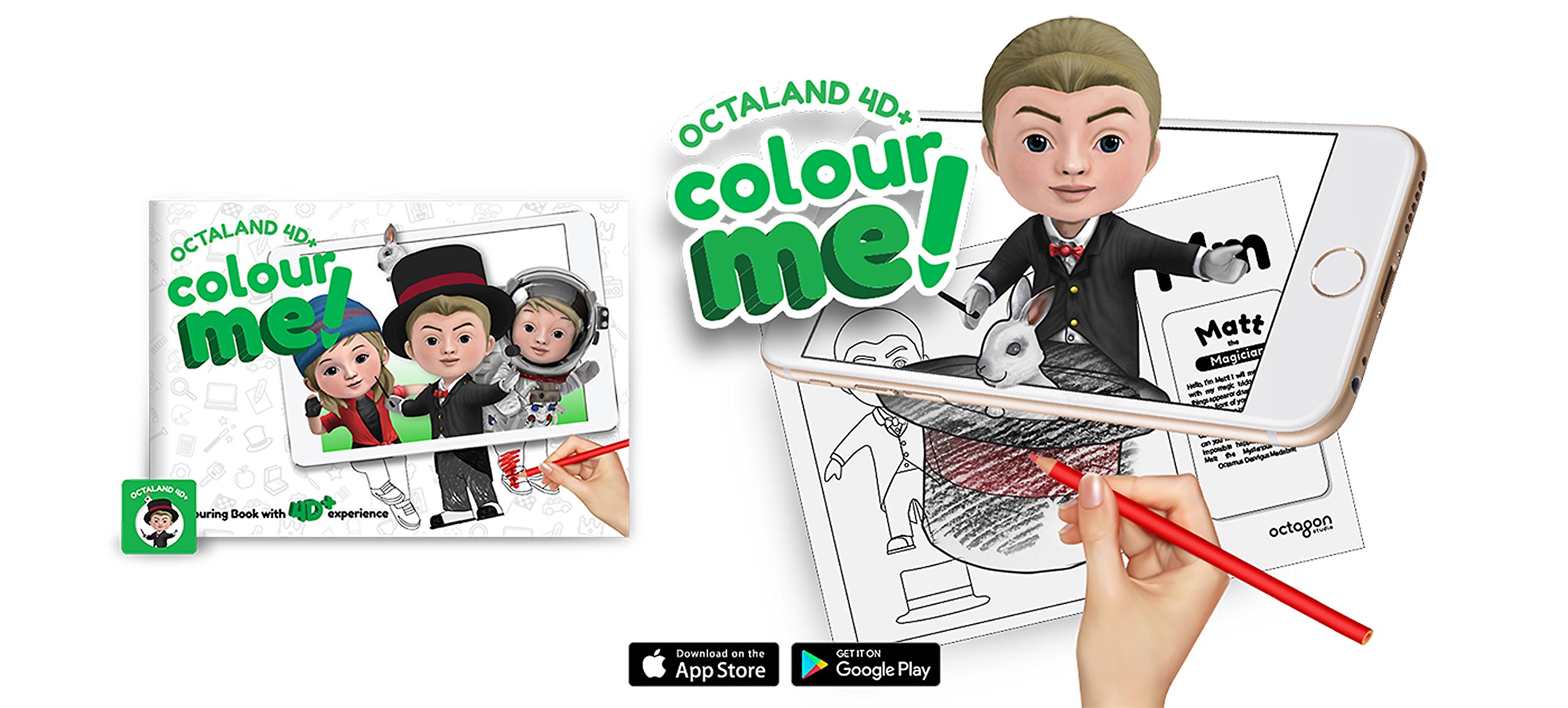 Octaland4D and Colour Me!