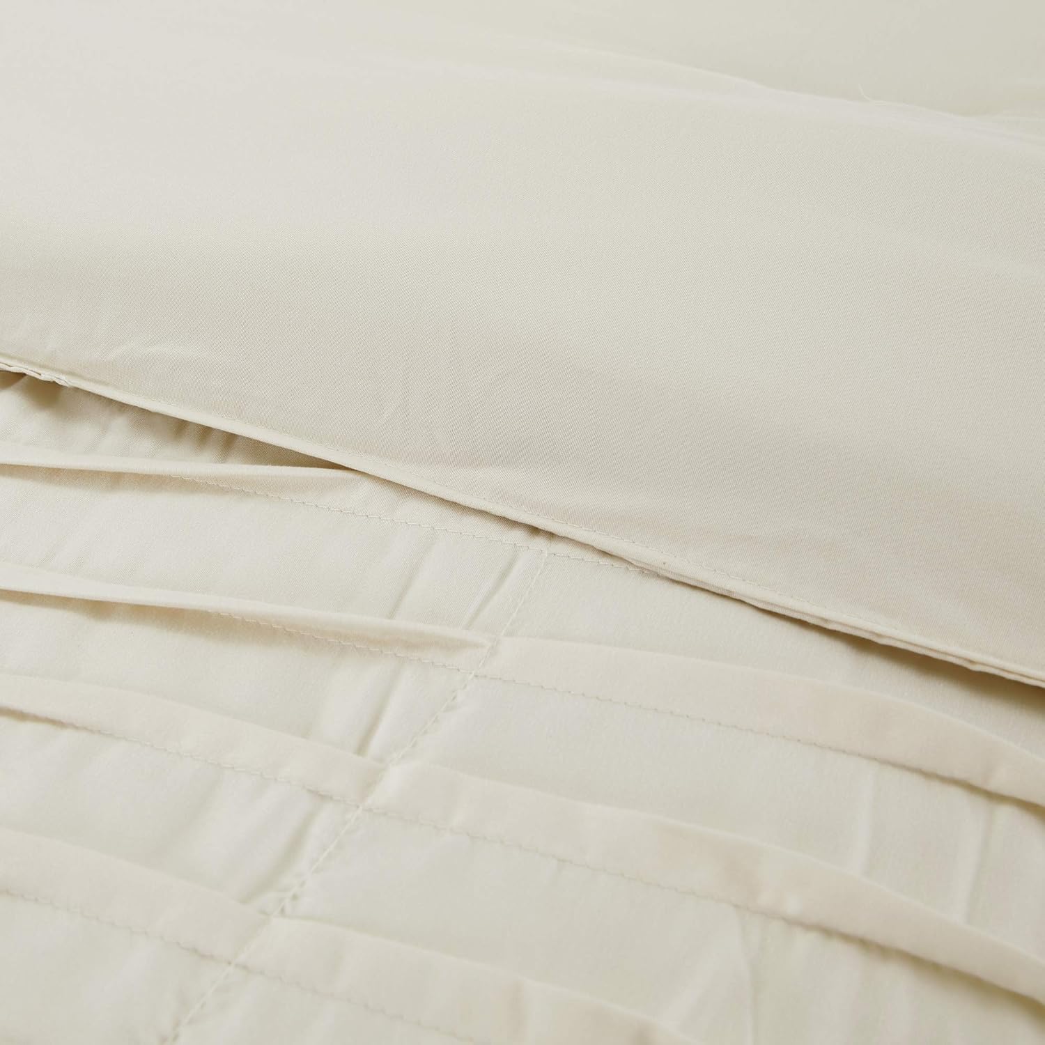 Greatest Product Amrapur Overseas Antonella 8-Piece Pleated Comforter Set (Queen, Sand)