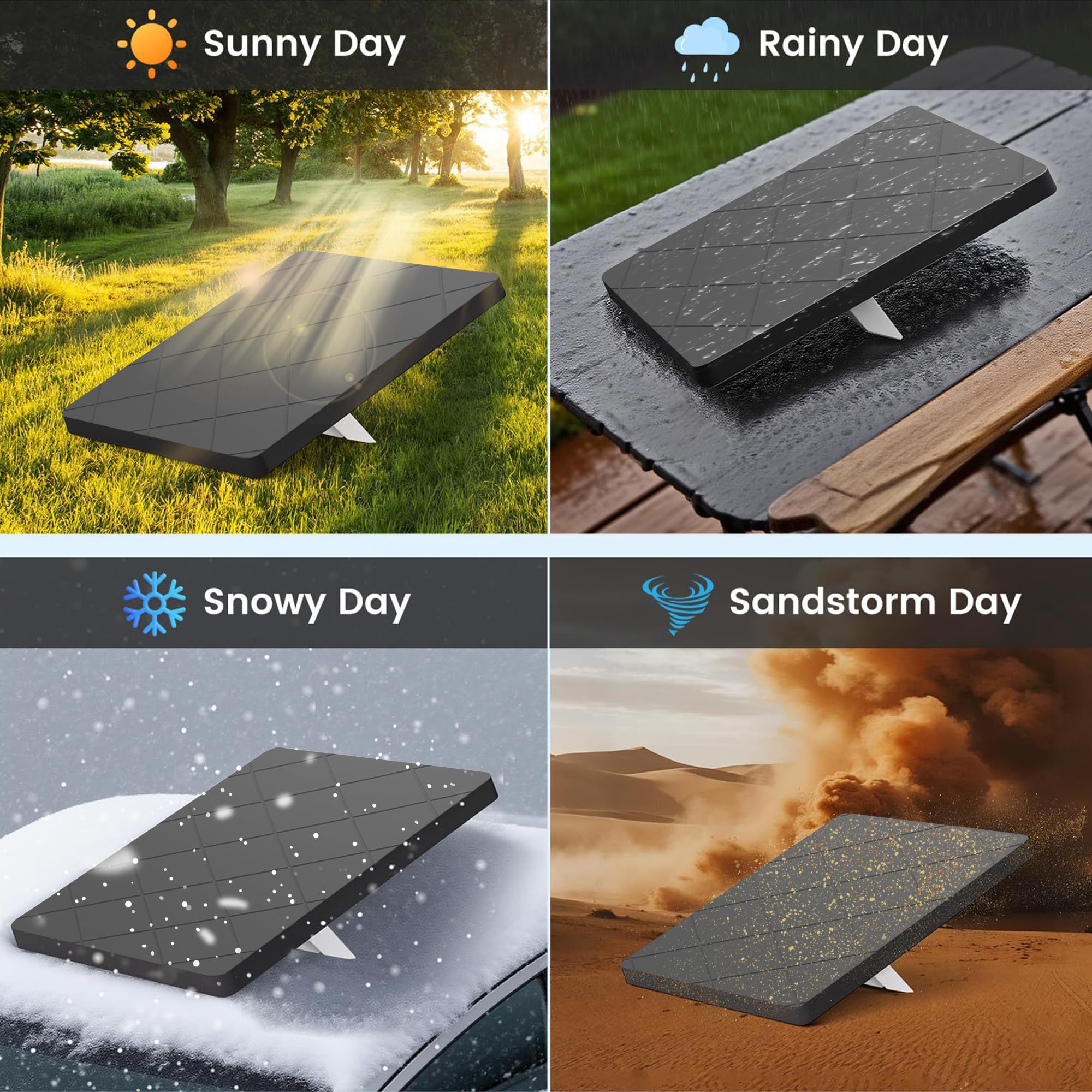 Funda de silicona para Starlink Standard Gen 3, impermeable y antigolpes, protección contra granizo, arena y piedras, para exteriores, techo y autocaravana