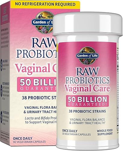 Vista 8 de Garden of Life: probióticos crudos para el cuidado vaginal de la mujer con acidophilus, probiótico que promueve el equilibrio de la levadura, salud
