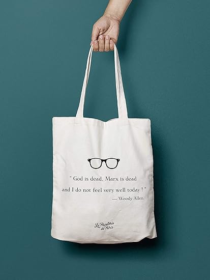 Amazon Co Jp トートバッグ Woody Allen トートバッグ ウッディ アレン クラシック映画ギフト ウッディ アレンのトートバッグ 映画トートバッグ シューズ バッグ