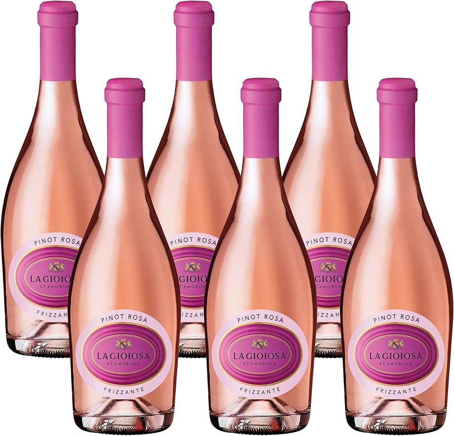 La gioiosa rosato frizzante cartone da 6 bottiglie