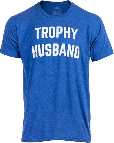 Trophy Husband - Funny Hubby Dad Joke Groom Humor Matrimonio Aniversario Camiseta para hombre